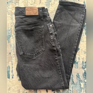 Madewell Black Denim Jeans